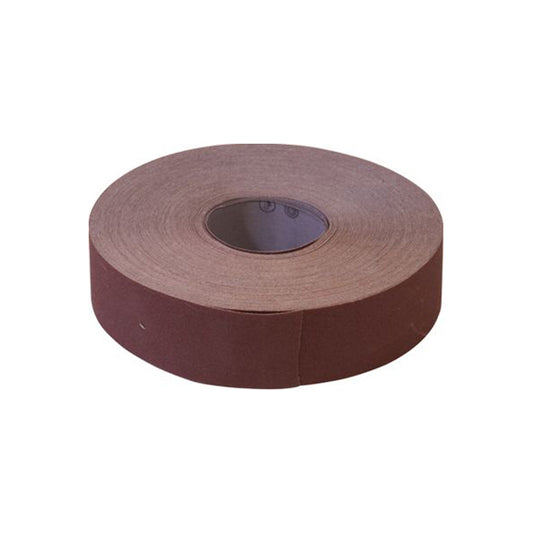 Abracs Emery Roll Brown 50mm x 50m P120 Grit Dispenser Pack Qty 1