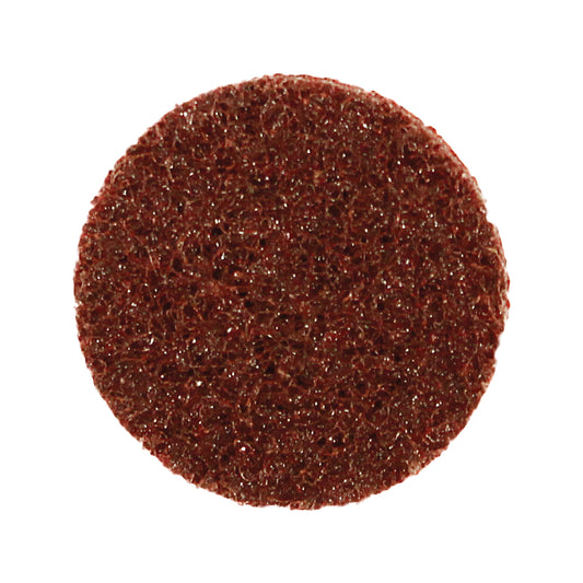 Abracs Quick-Lock Non-Woven Disc 75mm Medium Maroon Max RPM 20000 Pack of 25