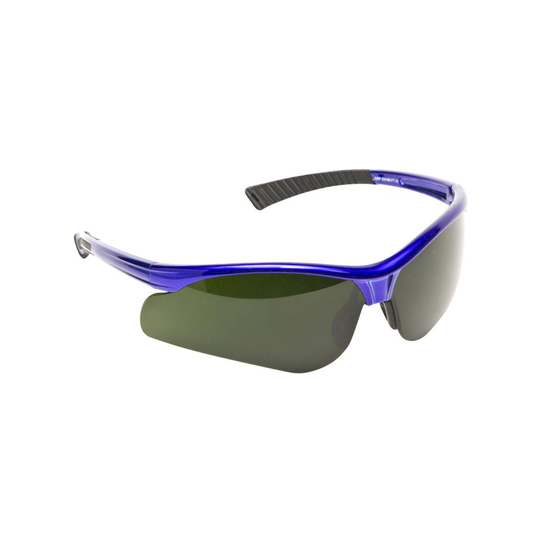 Wraparound Safety Glasses - Shade 5 Lens, CE Marked, EN166/EN170/EN172/EN171, Lightweight, Rubber Nose Pads Qty 1