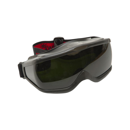 Ski?Style Safety Goggles - Shade 5 Lens, CE Marked, EN166/EN171/EN175, Fits Over Spectacles, Anti Scratch/Mist Qty 1