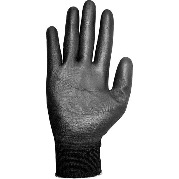 Electron Gloves - Size L, EN388 3121, PU Palm Coated Nylon, Anti-Static (EN1149), Precision Assembly Use Qty 12 Pairs