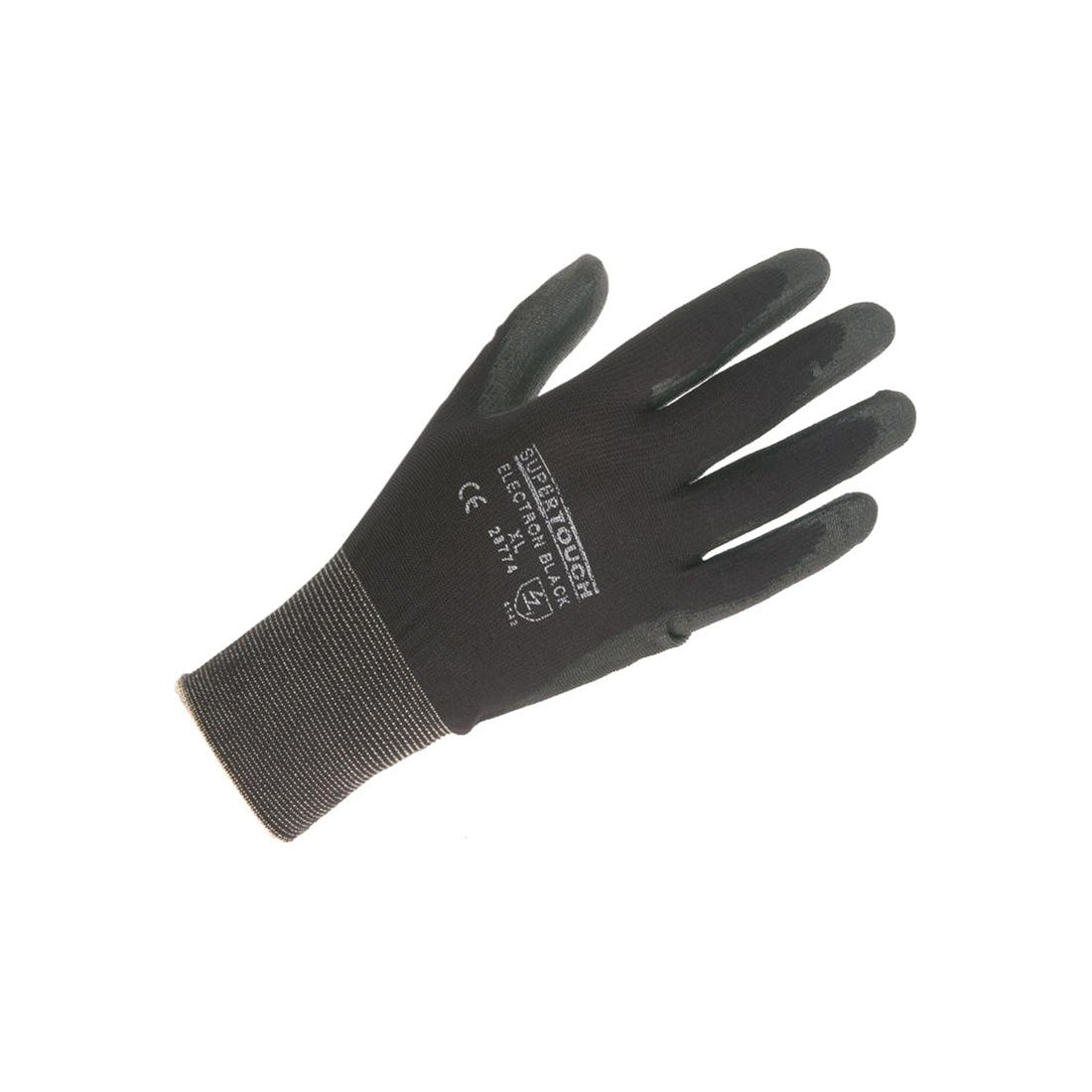 Electron Gloves - Size XL, EN388 3121, PU Palm Coated Nylon, Anti-Static (EN1149), Precision Assembly Use Qty 12 Pairs