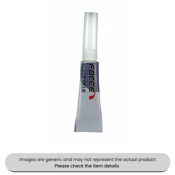 Force Super Glue Medium Viscosity 5G Bottles Pack Qty 5