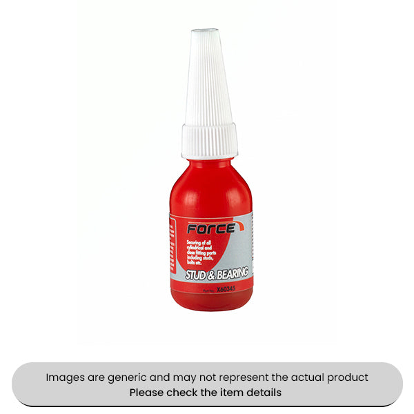 Force Stud & Bearing 10ML Bottles For Locking & Sealing Pack Qty 3