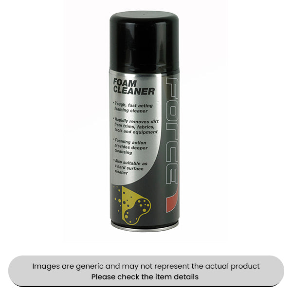 Force Universal Foam Cleaner 400ML Aerosols Pack Qty 6