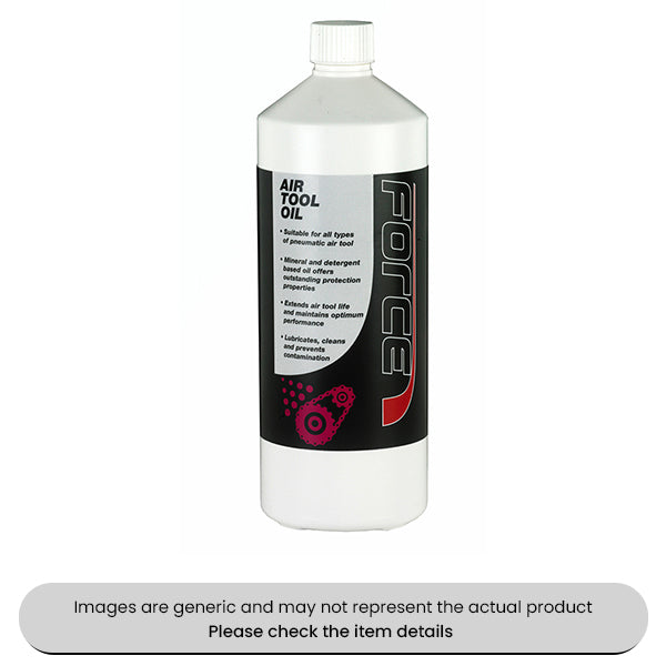 Force Pneumatic Air Tool Oil 1L Bottle Pack Qty 1