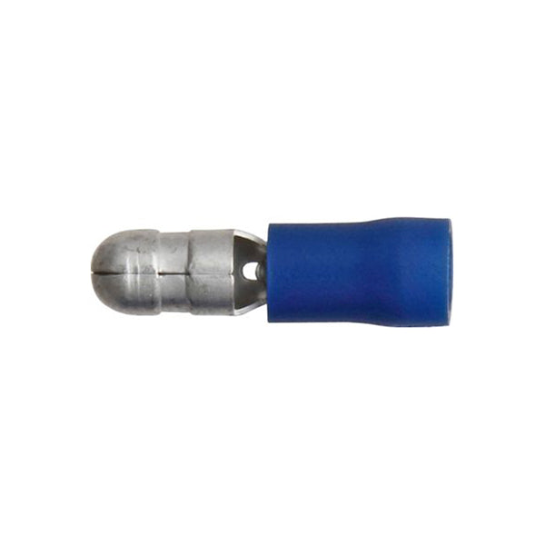 Essentials Blue Bullet Electrical Connectors 5.0mm Diameter Qty 125