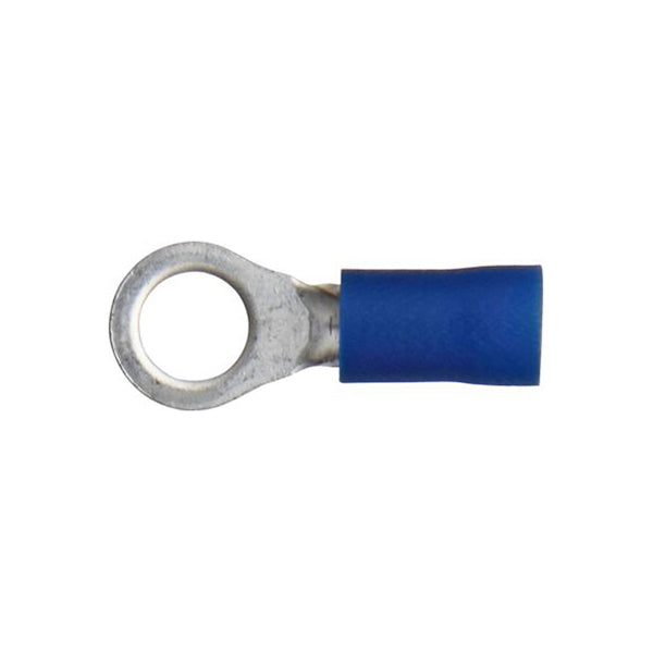 Essentials Blue Ring Electrical Connectors 5.3mm (2BA) Standard Length Qty 50