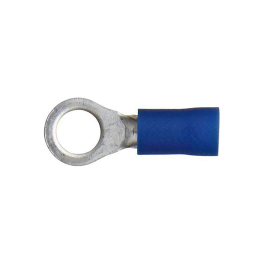 Essentials Blue Ring Electrical Connectors 5.3mm (2BA) Standard Length Qty 50