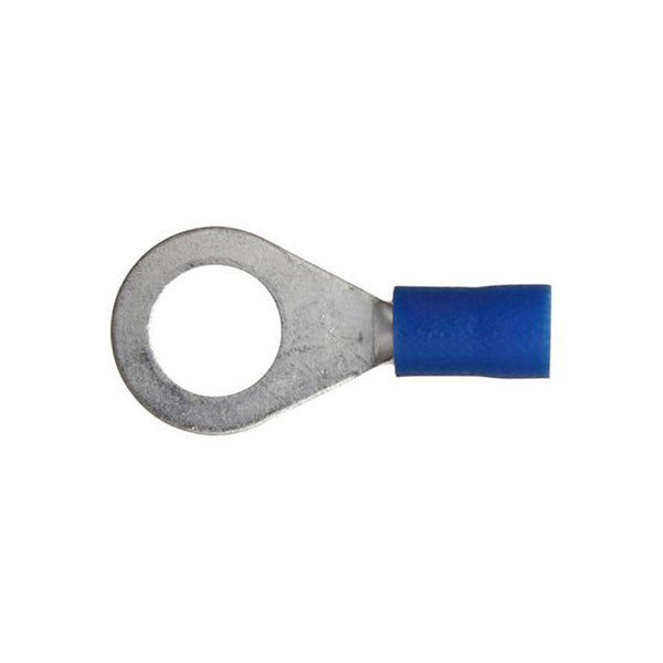 Essentials Blue Ring Electrical Connectors 8.4mm (5/16") Standard Length Qty 50