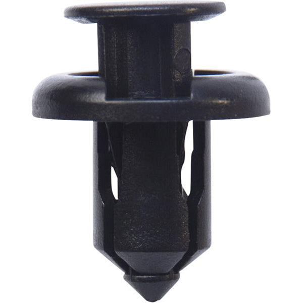 Push Rivet - For GM, Black, Head Ø19 x H25mm, Fits Hole Ø10mm Qty 5 x 8