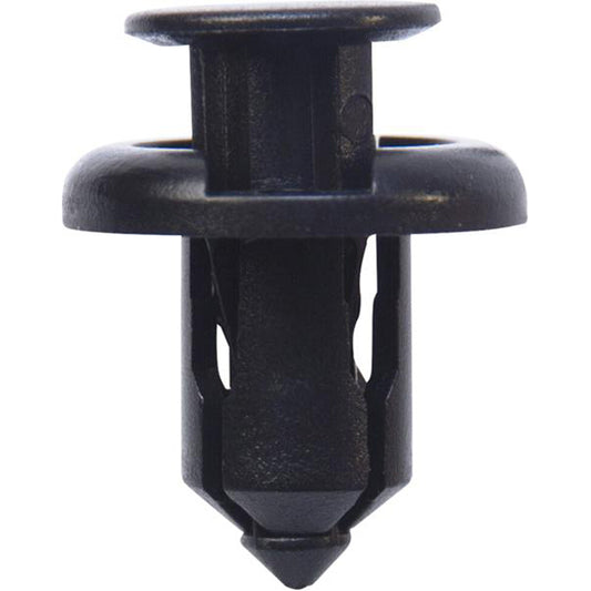 Push Rivet - For GM, Black, Head Ø19 x H25mm, Fits Hole Ø10mm Qty 5 x 8