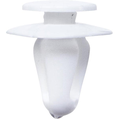 Panel Clip - For Toyota/Suzuki/Hyundai, White, Ø18.5 x H20mm, Hole Ø8mm Qty 5 x 8
