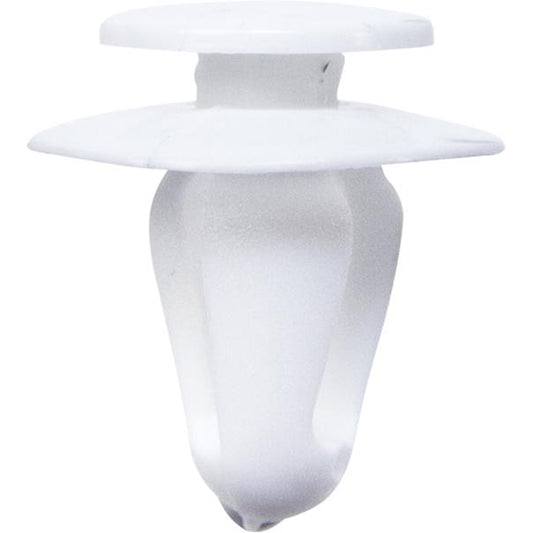 Panel Clip - For Toyota/Suzuki/Hyundai, White, Ø18.5 x H20mm, Hole Ø8mm Qty 5 x 8