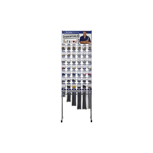 ESSENTIALS Starter Kit Stand - Empty Display Stand, 70 x 175cm, Holds 241 Pc Set (No Stock Included) Qty 1